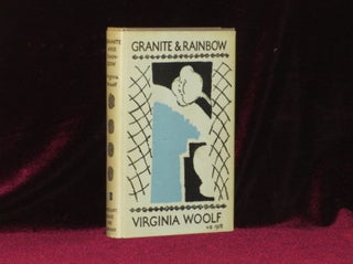 Item #7365 Granite and Rainbow. Virginia Woolf