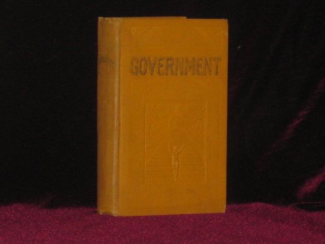 Item #7380 Government. The Indisputable Evidence Showing That the Peoples of Earth Shall Have a Righteous Government and Explaining the Manner of Its Establishment. J. F. Rutherford.