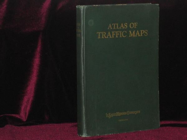 Item #7397 Atlas of Traffic Maps. Charles E. Wymond, Cartographer.