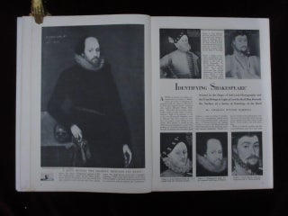 The Ashbourne Portrait of Shakespeare; Long Galley Proofs, for Connoisseur Magazine, with 2 Page ALS from H. M. Hake