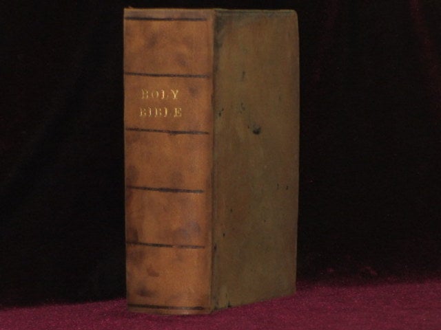 Item #7582 The Bible, 1608 Geneva Bible, "Breeches" Bible with The New Testament of Our Lord Jesus Christ, 1610