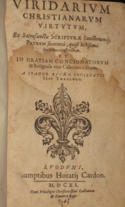 Viridarium Christianarum Virtutum