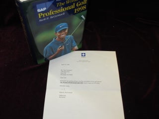 Item #7614 The World of Professional Golf 1998 (Signed, Tom Weiskopf's copy). Mark H. McCormack