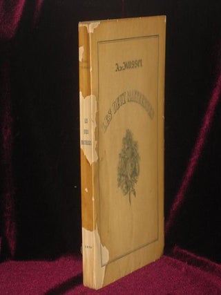Item #7635 Les Deux Maitresses. Alfred De Musset