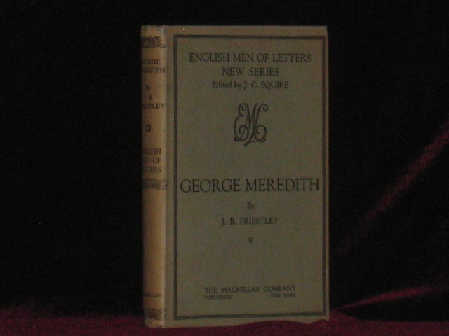 Item #7647 George Meredith. Priestley, ohn, oynton.