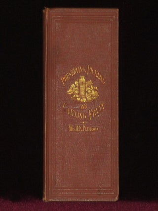 Item #7664 Peterson's Preserving, Pickling & Canning. Fruit Manual. M. E. P. Mrs