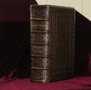 Item #7731 Bible. The Holy Bible. According to the Authorized Version, with the Marginal Readings...